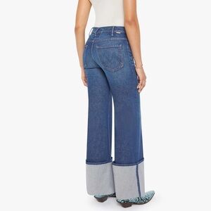 MOTHER Denim- The Lil Hustler Roller Sneak Cuff- Petite